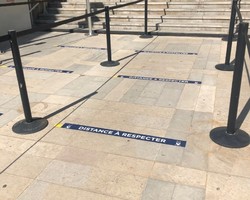 Signalétique au sol - Décor 34 - Montpellier