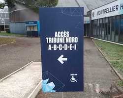 Panneaux signalétiques - Décor 34 - Montpellier