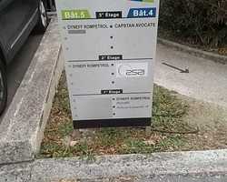 Panneaux signalétiques - Décor 34 - Montpellier